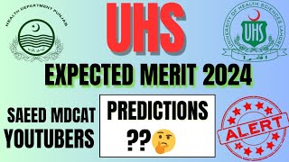 Uhs expected closing merit 2024  UHS expected merit 2024 [upl. by So]