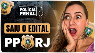 SAIU O EDITAL PPRJ COM 300 VAGAS [upl. by Modesta]