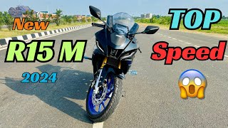 2024 Yamaha R15 M Top Speed  New Black Yamaha R15 M Top Speed [upl. by Johny]