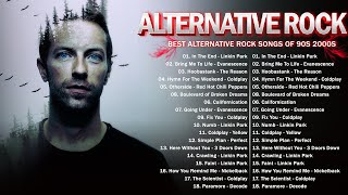 Alternative Rock Of The 90s 2000s  Linkin park Creed AudioSlave Hinder Nickelback Evanescence [upl. by Regazzi]