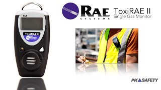 Single Gas Monitor ToxiRAE II by RAE Systems [upl. by Klapp]