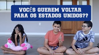 VOCÊS QUEREM VOLTAR PARA OS ESTADOS UNIDOS DEPOIS DE DOIS ANOS NO BRASIL NUBIA VIANA [upl. by Junie]