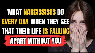 What narcissists do every day when they see that their life is falling apart without you NPD Narc [upl. by Pardew501]