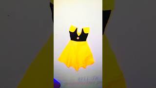 quotSimple Frock Cutting Tutorial for Beginnersquot💫shortsfeed simplefrock fashiontips [upl. by Nesyaj796]