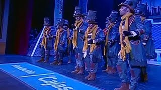 Comparsa Los Chicos Del Tejado SEMIFINALES  Carnaval de Cádiz 2014 [upl. by Ynohtnaeoj503]