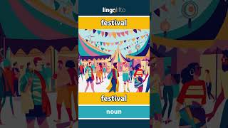 🇬🇧🇸🇰 festival  festival  vocabulary builder  learn English  naučme sa anglicky [upl. by Bucky396]