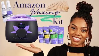 The BEST Amazon Waxing Kit EVER  Glow Like a Goddess [upl. by Odlanor142]