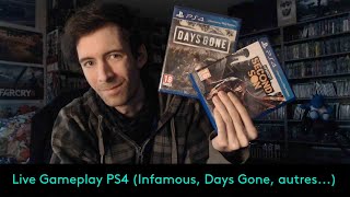 Live Gameplay PS4 Infamous Days Gone autres [upl. by Adneral]