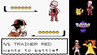 Pokémon Crystal Red Final Battle [upl. by Salba]