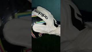 ASMR ADIDAS SOCCER BALL SATISFYING ⚽ GOALKEEPER SUPERGRIP ADIDAS FOOTBALL GLOVES SATISFYING FOOTBALL [upl. by Claudelle485]