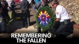 Fallen Granite Mountain Hotshot crews remembered 10 years after Yarnell Hill Fire [upl. by Liv]