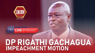 LIVE LIVE Senate  Removal by Impeachment of Deputy President Rigathi Gachagua I 17th October 2024 [upl. by Anahoj]