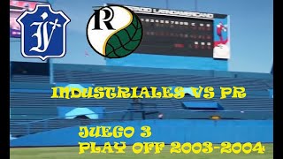 Industriales vs Pinar del Rio  Play Off Serie Nacional 20032004 Juego 3  Latinoamericano [upl. by Irabaj]