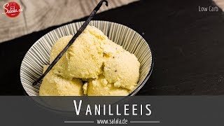 Ultra leckeres Low Carb Vanilleeis ohne Eismaschine selber machen ohne Zucker [upl. by Noslien448]