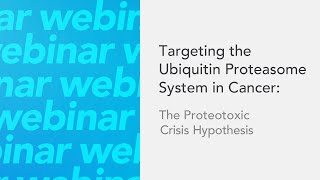 Targeting the Ubiquitin Proteasome System in Cancer The Proteotoxic Crisis Hypothesis [upl. by Eilama193]