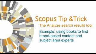 Scopus Tip amp Trick Analyze search results with Scopus [upl. by Mackay]