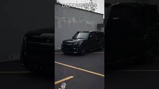 modified defender black 🖤 automobile defender modified thar scorpio new shorts trending 143 [upl. by Ltihcox817]