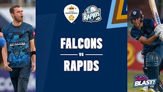 ⚪️ LIVE  Derbyshire Falcons vs Worcestershire Rapids [upl. by Arbrab]