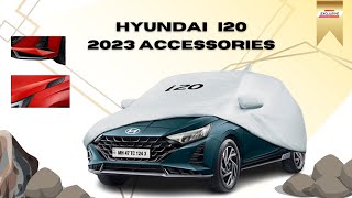 Hyundai i20 2023 Accessories  Full list with Price Entire range hyundaii20 hyundaiindia [upl. by Namrej]