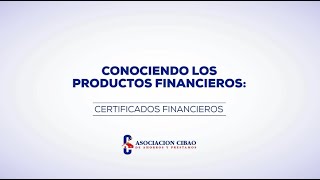 Certificados financieros [upl. by Yttocs813]