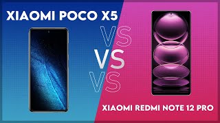 Xiaomi Poco X5 vs Xiaomi Redmi Note 12 Pro Technical Comparison [upl. by Gregory]