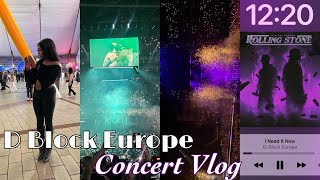 D BLOCK EUROPE  DBE  CONCERT VLOG 2024 [upl. by Ozneral]