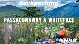 Backpacking Passaconaway Whiteface in New Hampshire [upl. by Nnaeoj]