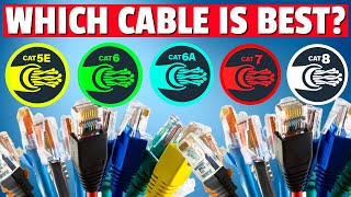 I SPEED TESTED EVERY ETHERNET CABLE TYPE THIS IS WHAT I LEARNED [upl. by Lachman]