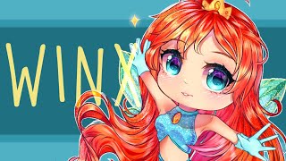 Bloom Winx 🔥💙 gacha club edit gachaclub 💙 speedpaint [upl. by Dicky470]