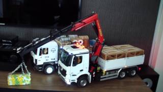 rc models mercedes palfinger scaleart crane [upl. by Shea187]