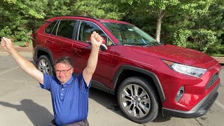 2020 RAV4 XLE Premium Review  Why You Might Want One [upl. by Akiner]