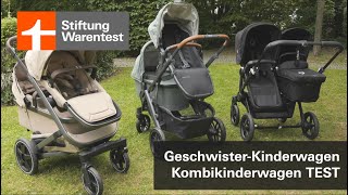 Test Kinderwagen 2023 Kaufberatung Geschwister und Zwillingskinderwagen amp Kombikinderwagen [upl. by Landry]