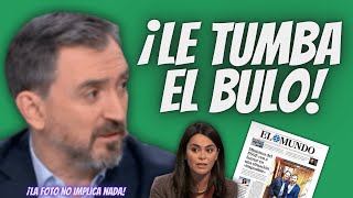 Ignacio Escolar le “DESMONTA” el BULO de la FOTO de Pedro Sánchez a una periodista de El Mundo [upl. by Roxane]