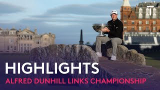 Extended Tournament Highlights  2022 Alfred Dunhill Links Championship [upl. by Joao531]