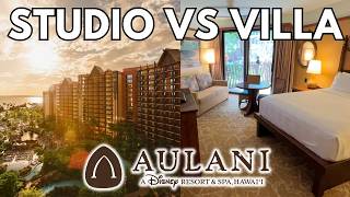 Disneys Aulani Deluxe Studio amp 1 Bedroom Villa Room Resort Tour [upl. by Mavis]