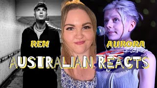 Australian Reacts To Hi Ren amp Tear Drop Cover Aurora [upl. by Eninnej867]