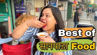 Best of SANPADA FOOD 🤩🔥 Hot Bhel Junglee Sandwich Puchkas amp Much More 🤤 [upl. by Vashtia]