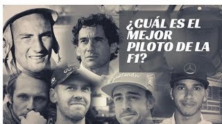 ¿Sabes cuál es el MEJOR PILOTO de la historia del a FORMULA 1 [upl. by Nirb]