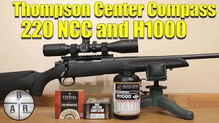 300 Win Mag  Thompson Center Compass Load development with the 220 Nosler CC and Hodgdon H1000 [upl. by Wallach]