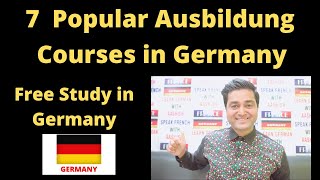 7 Ausbildung Courses ‘Most Popular’ in Germany 2022  Free Study  Stipend  Vocational Training [upl. by Attennek]