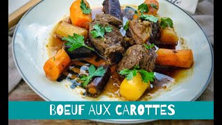 Bœuf aux carottes un plat mijoté de saison [upl. by Brnaby]