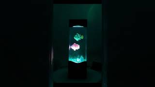 Magical Fish Tank Lamp Lifelike Fish Swim in the Dark [upl. by Eicirtap]