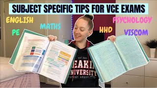 Subject Targeted VCE TIPS for Last Minute Study  Useful Tips for VCE Subjects Preparing for Exams [upl. by Phaedra]