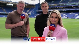 Gary Neville amp Jamie Carragher preview Chelsea vs Liverpool amp discuss Moises Caicedo amp Romeo Lavia [upl. by Joung]