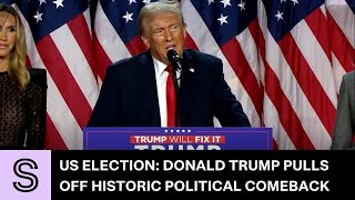 US Election Donald Trump pulls off historic political comeback  Stuffconz [upl. by Eigriv147]