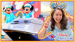 Disney CRUISE Vlog 🛳️ Embarking the DISNEY DREAM in Southampton  VERANDAH Stateroom amp MORE Day 1 [upl. by Dlaniger]