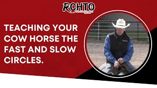 Teaching Your Cow Horse The Fast And Slow Circles [upl. by Sitruk]