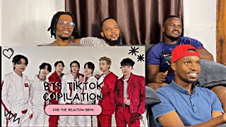 BTS TIKTOK COMPILATION FOR THE REACTIONS BROS PT1 REACTION [upl. by Rooker]