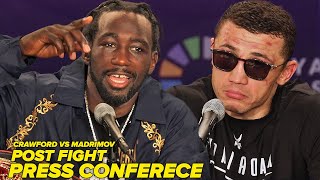 Terence Crawford vs Israil Madrimov • Full Post Fight Press Conference Video [upl. by Idnew]