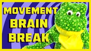 Preschool Movement Song  Locomotion amp gross motor skills for kids [upl. by Natala]